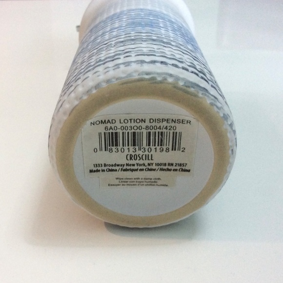 Croscill Nomad Soap/Lotion Dispenser *Blue* - Picture 4 of 4